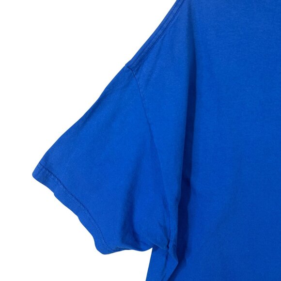 Blue M&M Candy Men's T Shirt Size 2XL 100% Cotton GUC - Picture 6 of 11